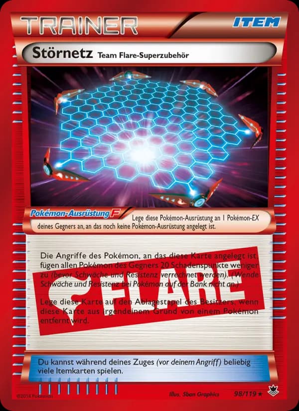 Störnetz Team Flare-Superzubehör