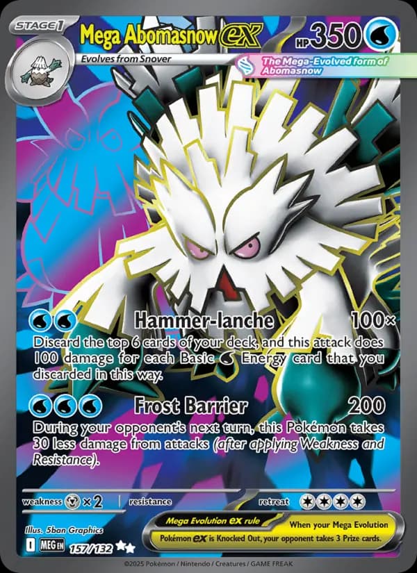 Mega Abomasnow ex