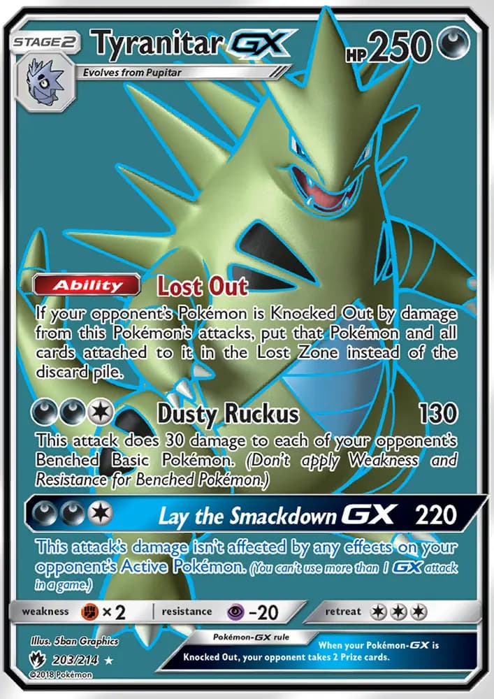 Tyranitar GX