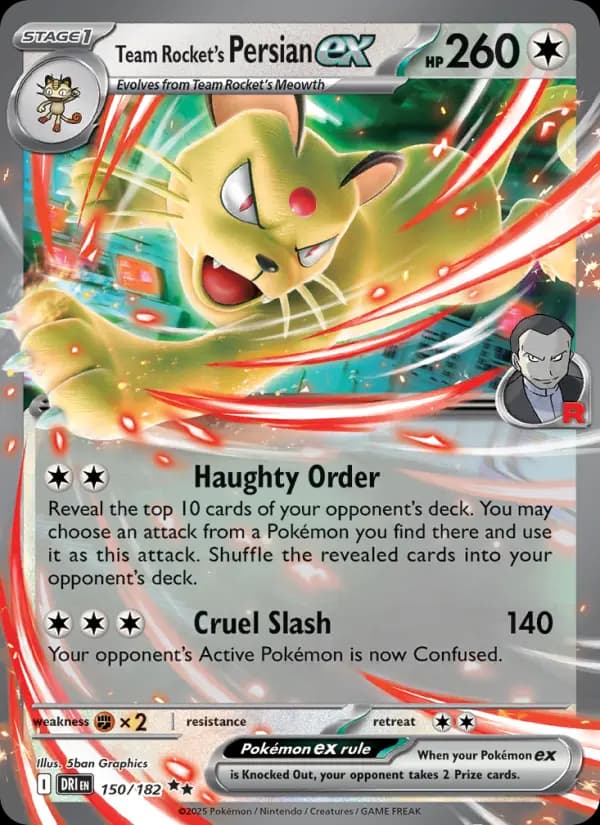 Team Rocket's Persian ex