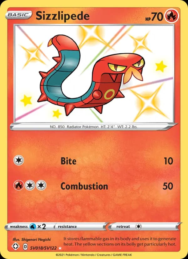 Sizzlipede