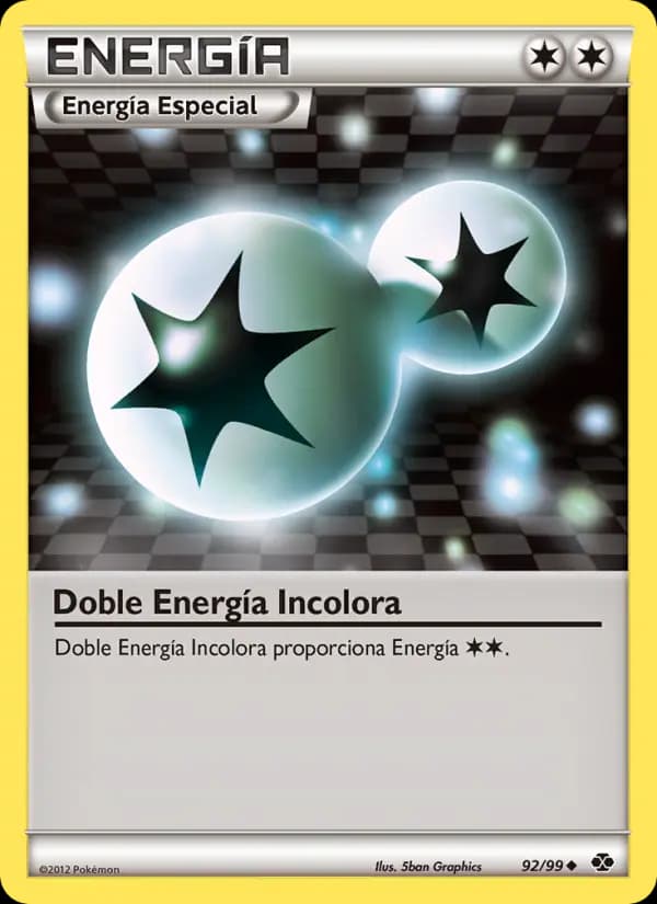 Doble Energía Incolora
