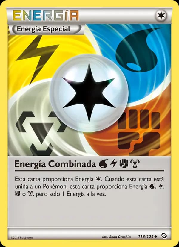 Energía Combinada WaterLightningFightingMetal