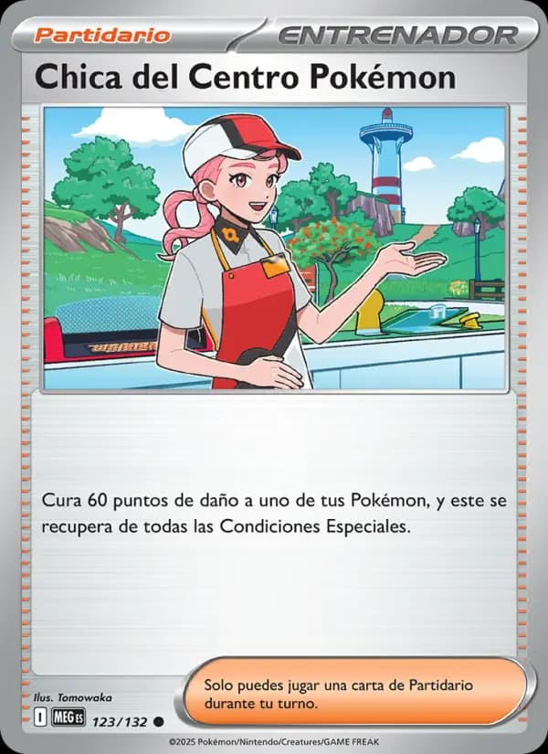 Chica del Centro Pokémon