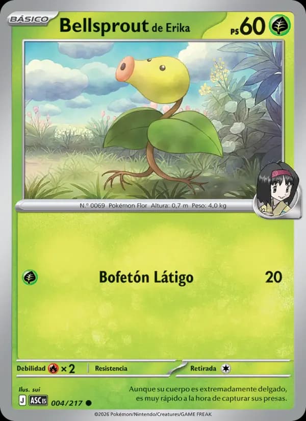 Bellsprout de Erika