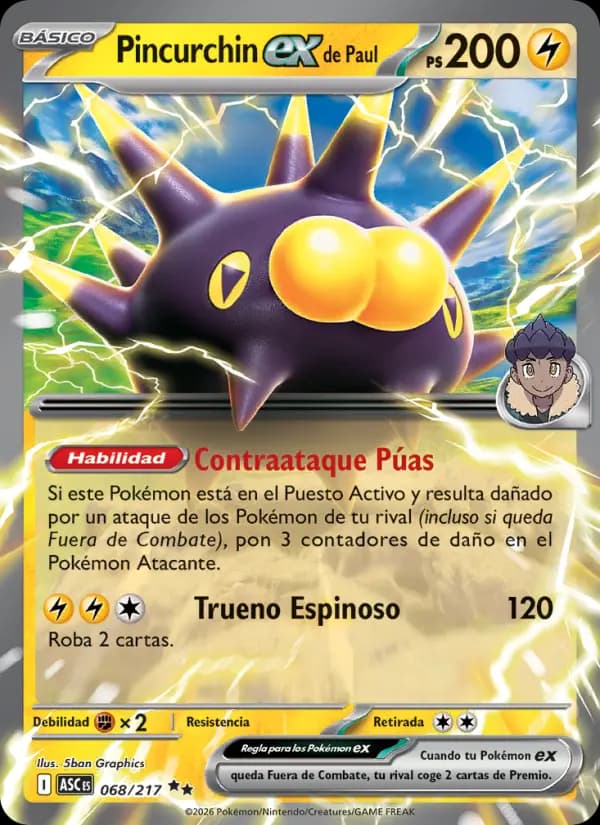 Pincurchin ex de Paul