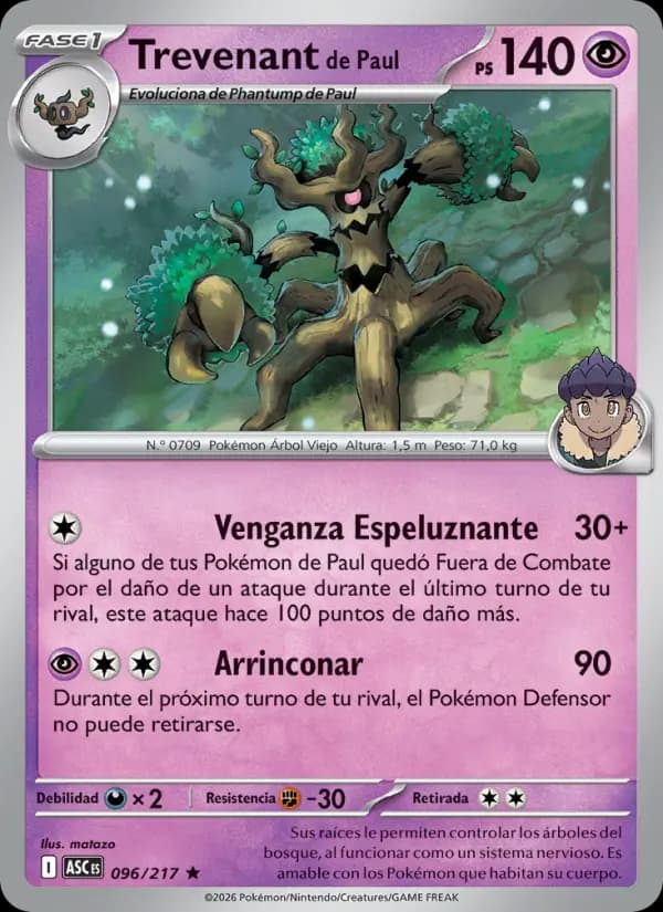 Trevenant de Paul