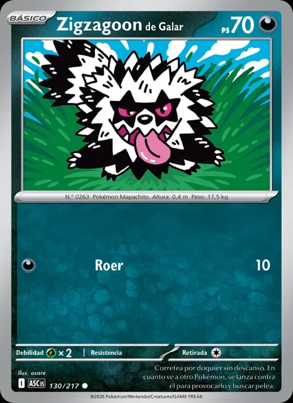 Zigzagoon de Galar