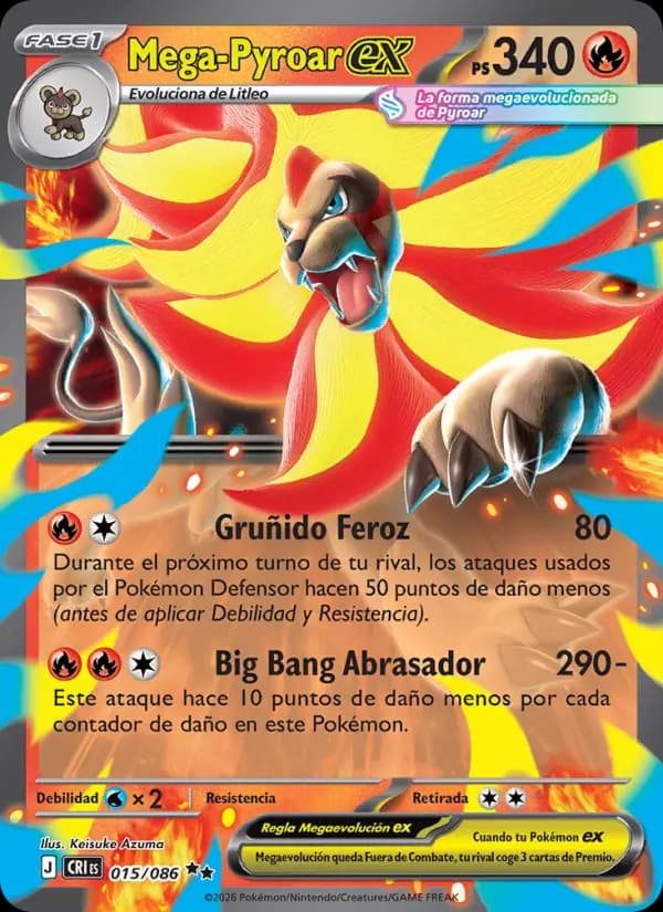 Mega-Pyroar ex