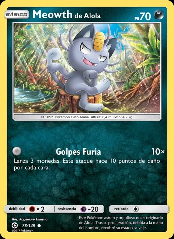Meowth de Alola