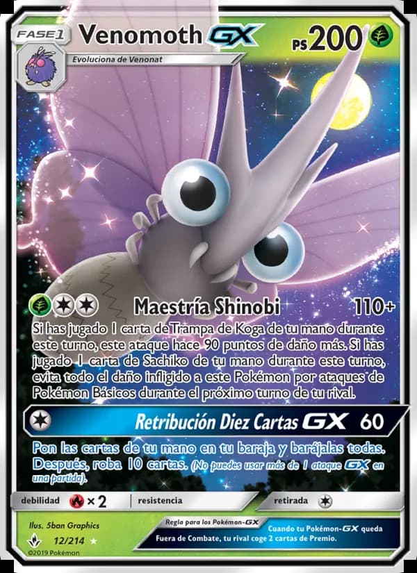 Venomoth GX