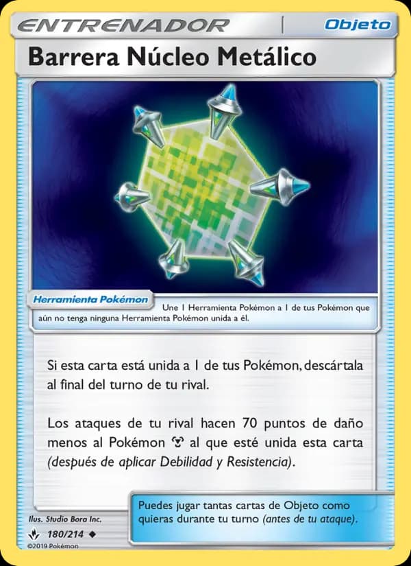 Barrera Núcleo Metálico