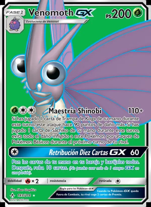 Venomoth GX