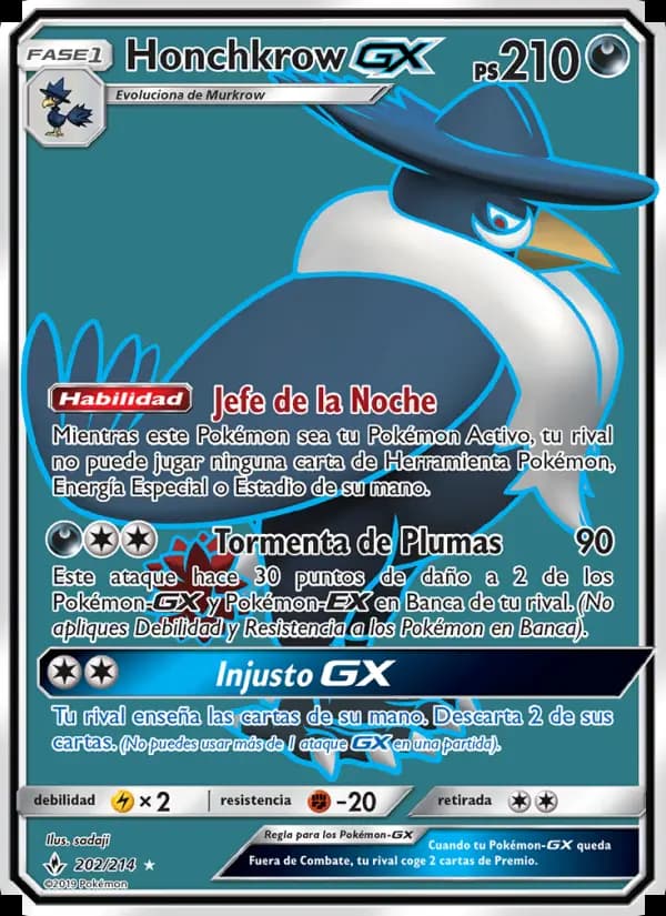 Honchkrow GX