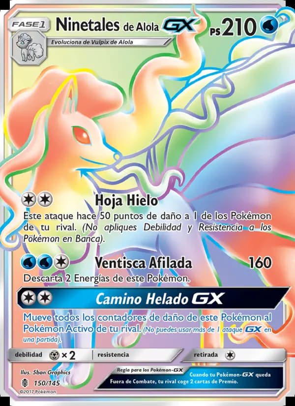 Ninetales de Alola GX