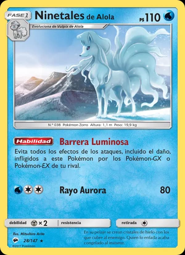 Ninetales de Alola