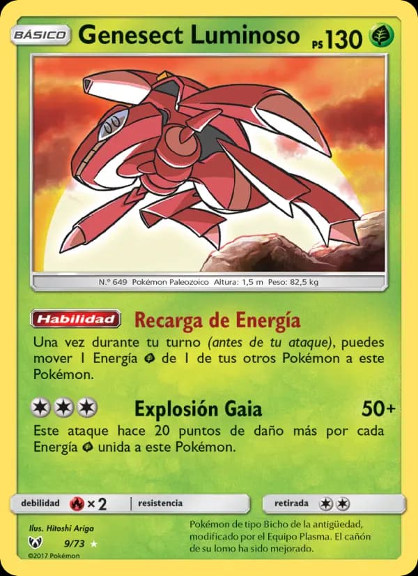Genesect Luminoso