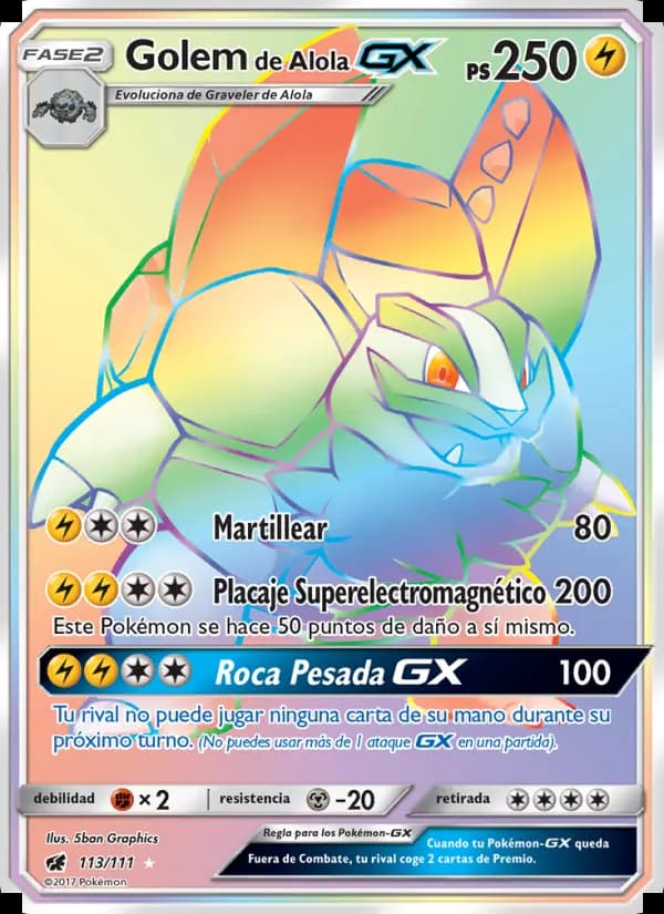 Golem de Alola GX