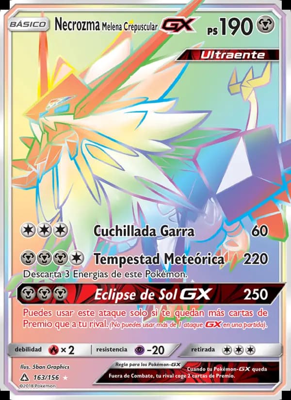 Necrozma Melena Crepuscular GX