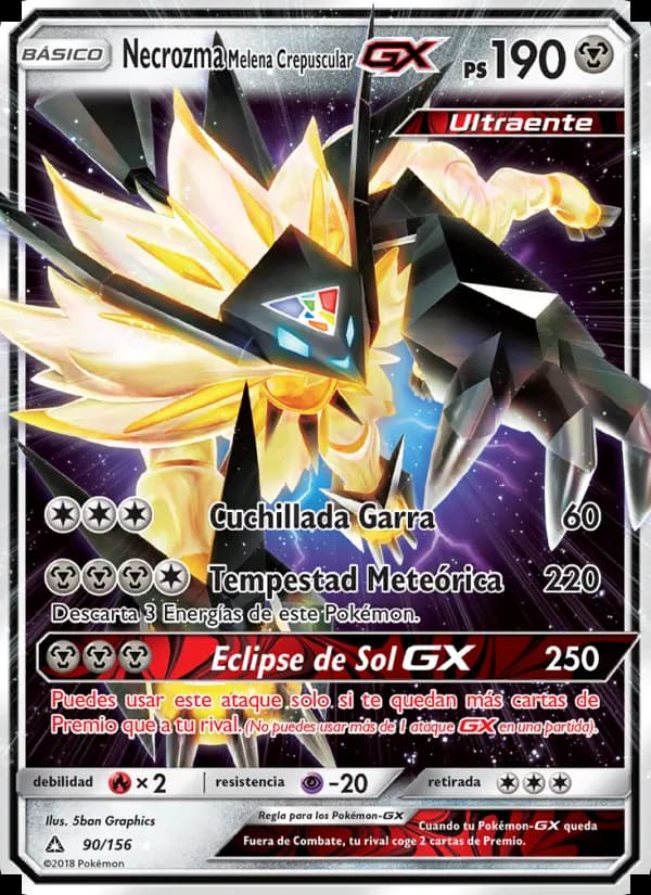 Necrozma Melena Crepuscular GX