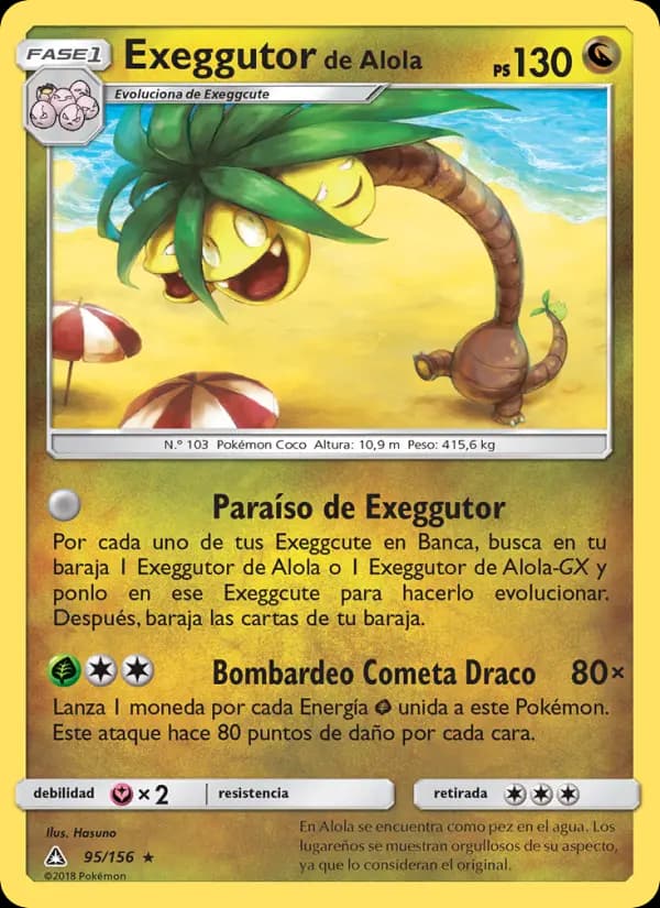 Exeggutor de Alola