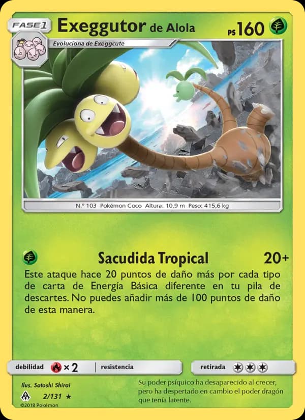 Exeggutor de Alola