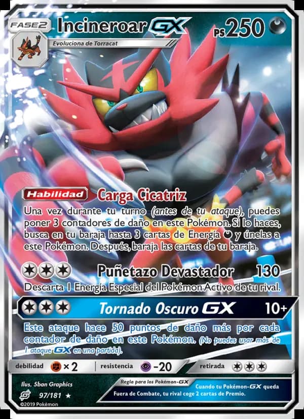 Incineroar GX