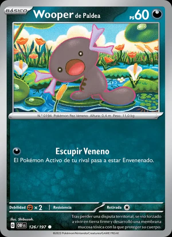 Wooper de Paldea