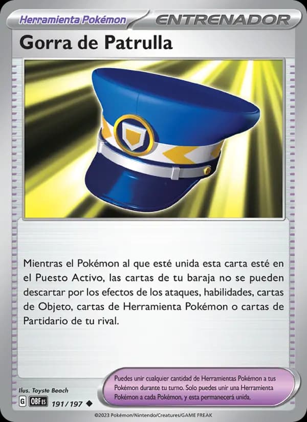 Gorra de Patrulla
