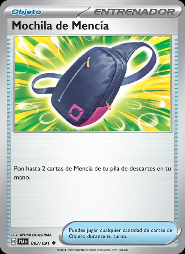 Mochila de Mencía
