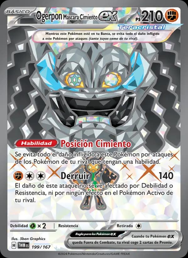 Ogerpon Máscara Cimiento ex