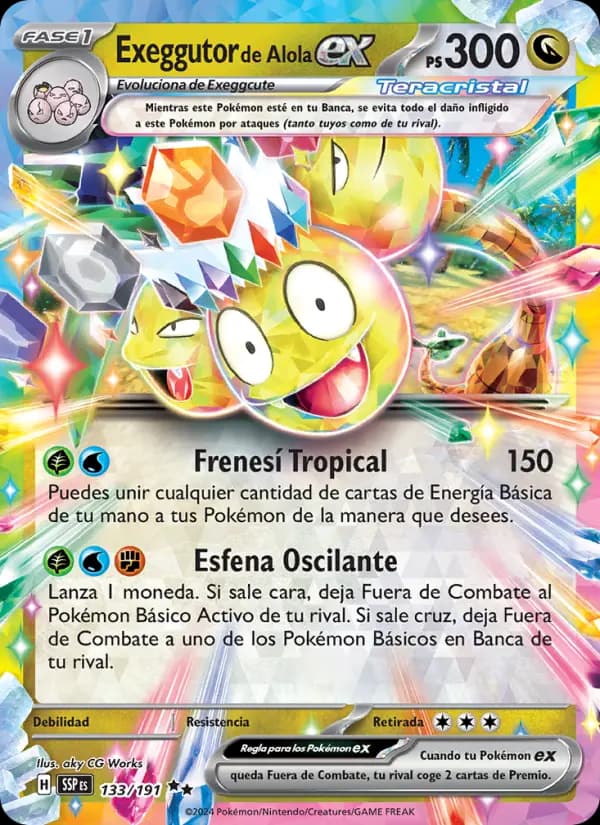 Exeggutor de Alola ex