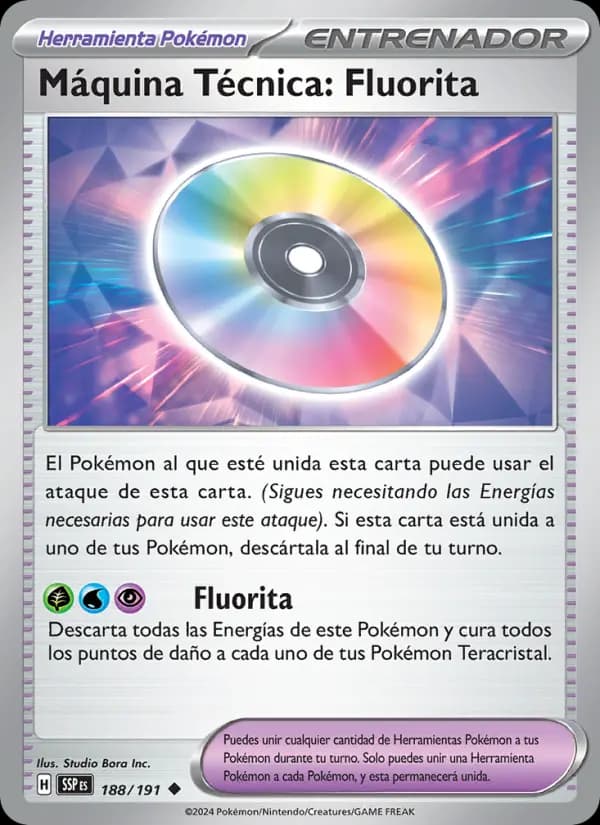 Máquina Técnica: Fluorita