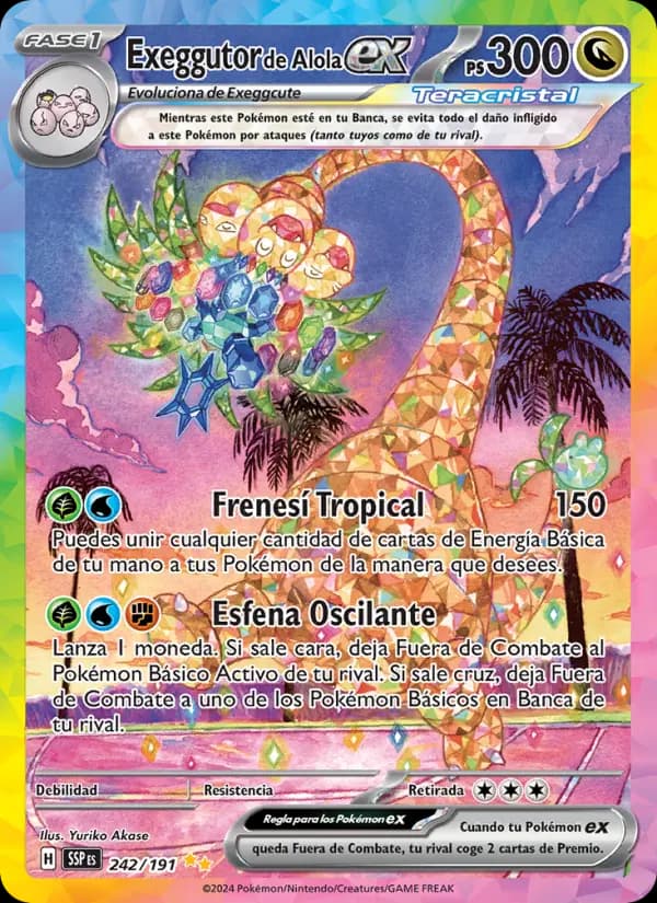 Exeggutor de Alola ex