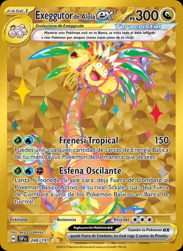 Exeggutor de Alola ex