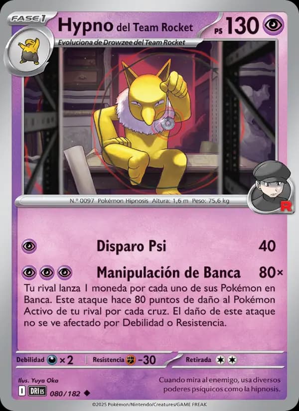 Hypno del Team Rocket