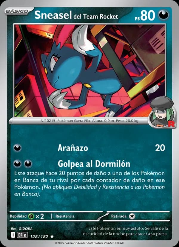 Sneasel del Team Rocket