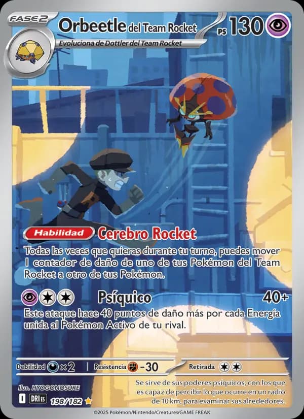 Orbeetle del Team Rocket