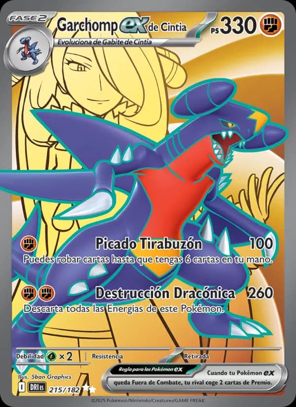 Garchomp ex de Cintia