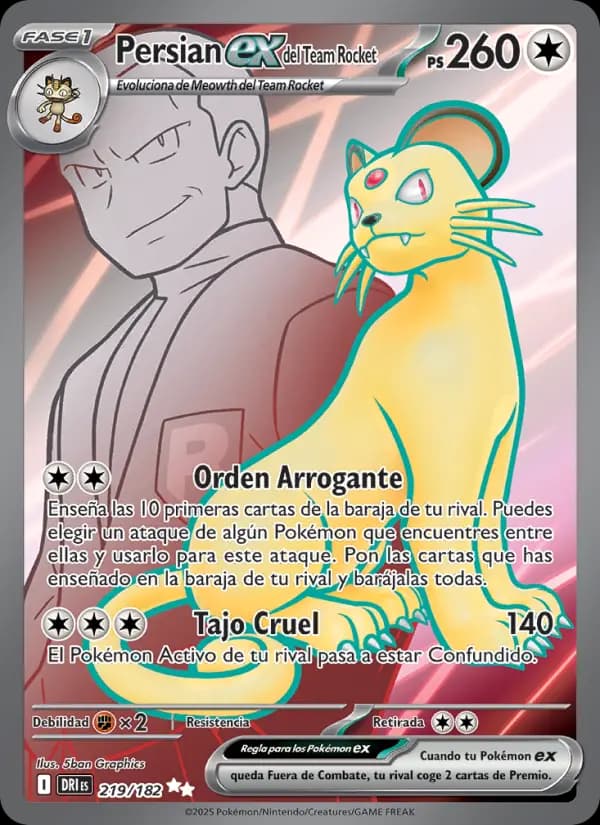 Persian ex del Team Rocket