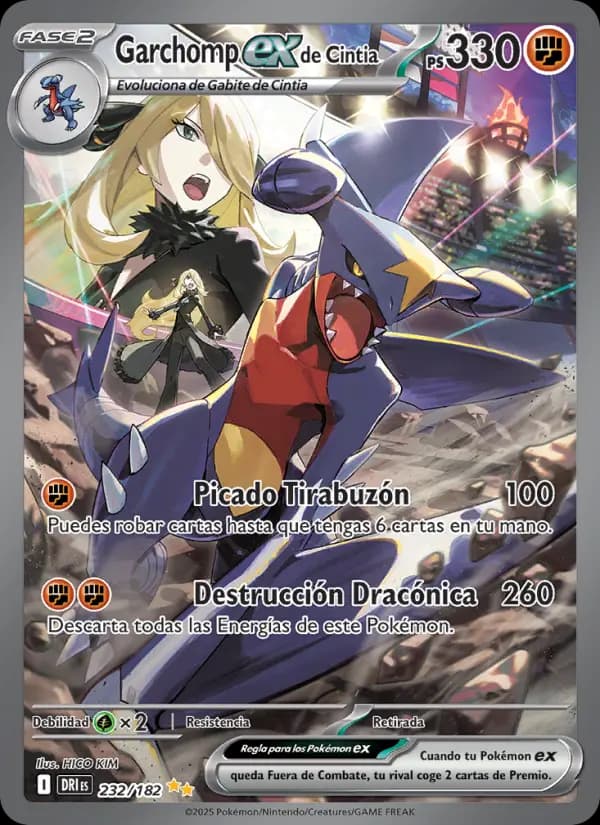 Garchomp ex de Cintia