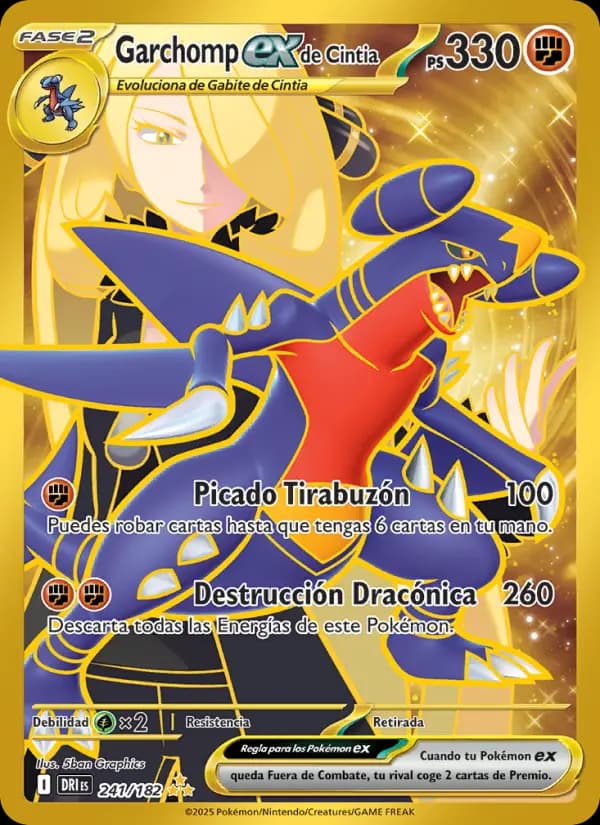 Garchomp ex de Cintia