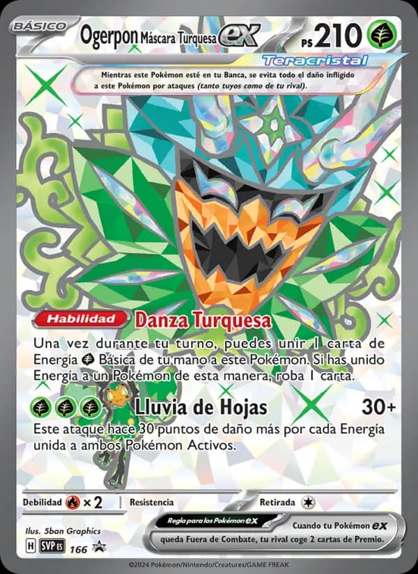 Ogerpon Máscara Turquesa ex