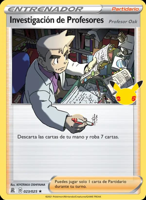 Investigación de Profesores (Profesor Oak)