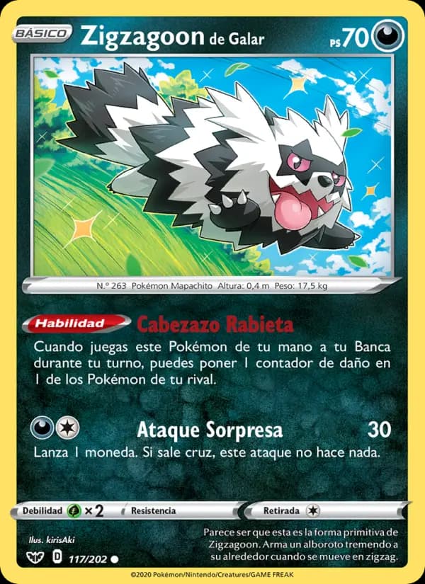 Zigzagoon de Galar