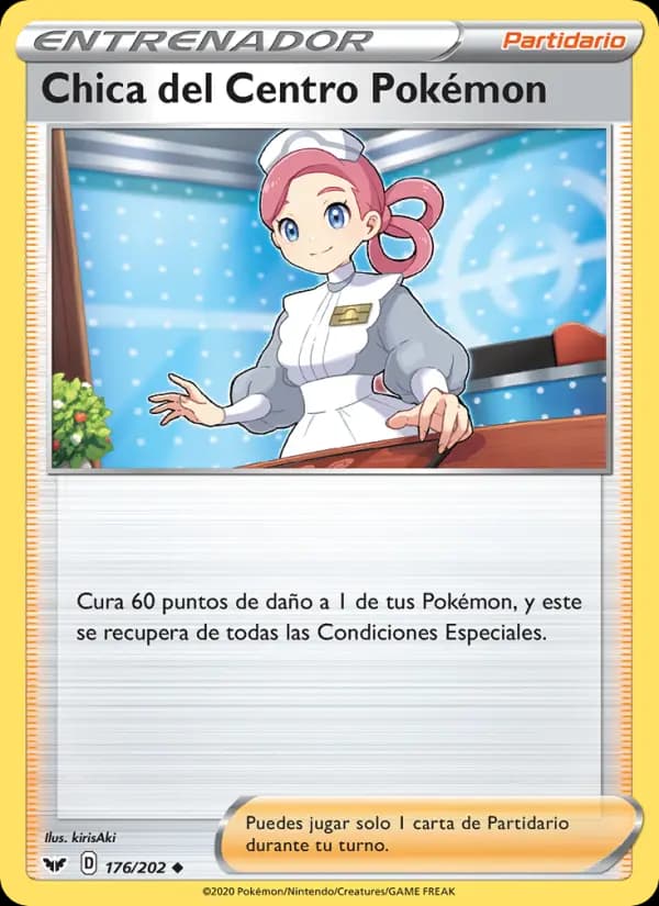 Chica del Centro Pokémon