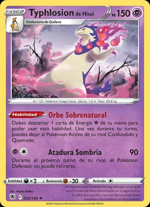 Typhlosion de Hisui