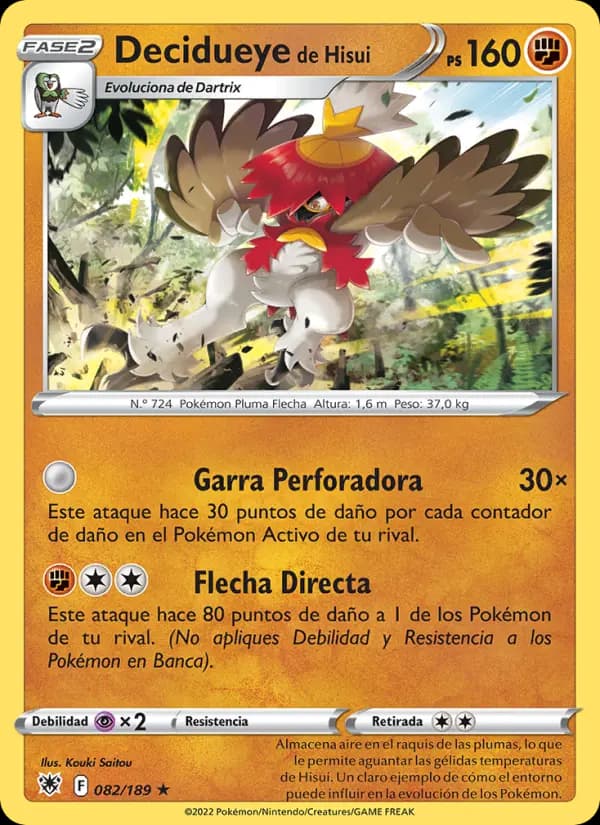 Decidueye de Hisui