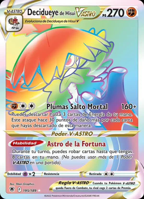 Decidueye de Hisui V-ASTRO
