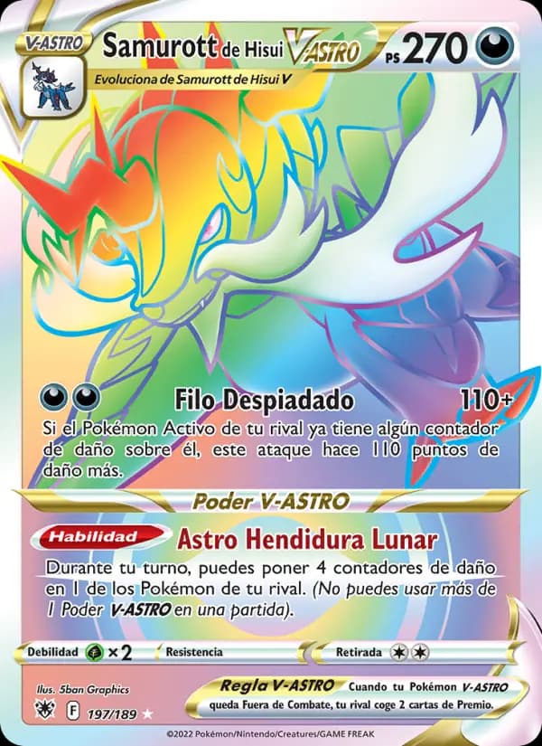 Samurott de Hisui V-ASTRO
